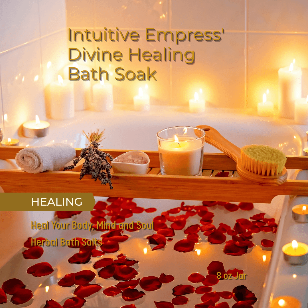 Healing Bath Salt Jar